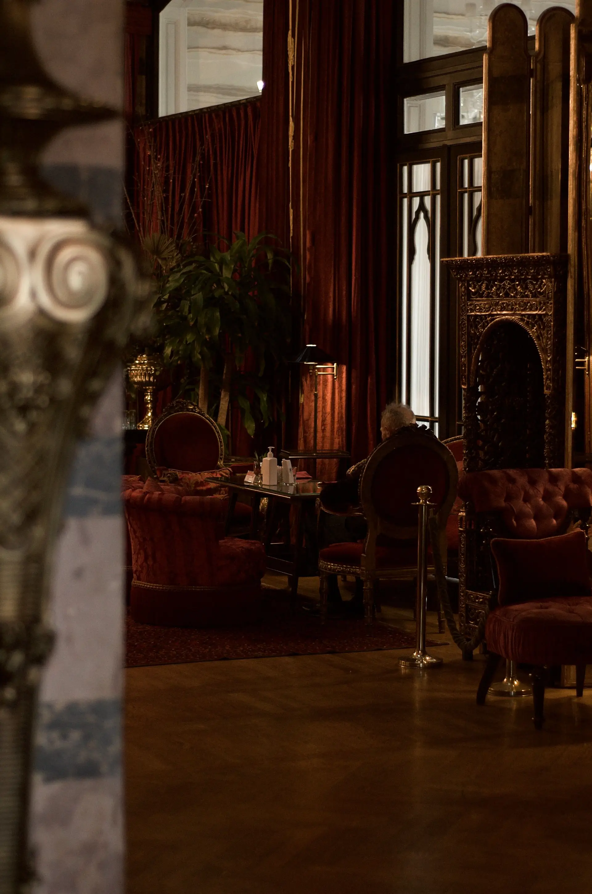 Historische Lounge-Atmosphäre