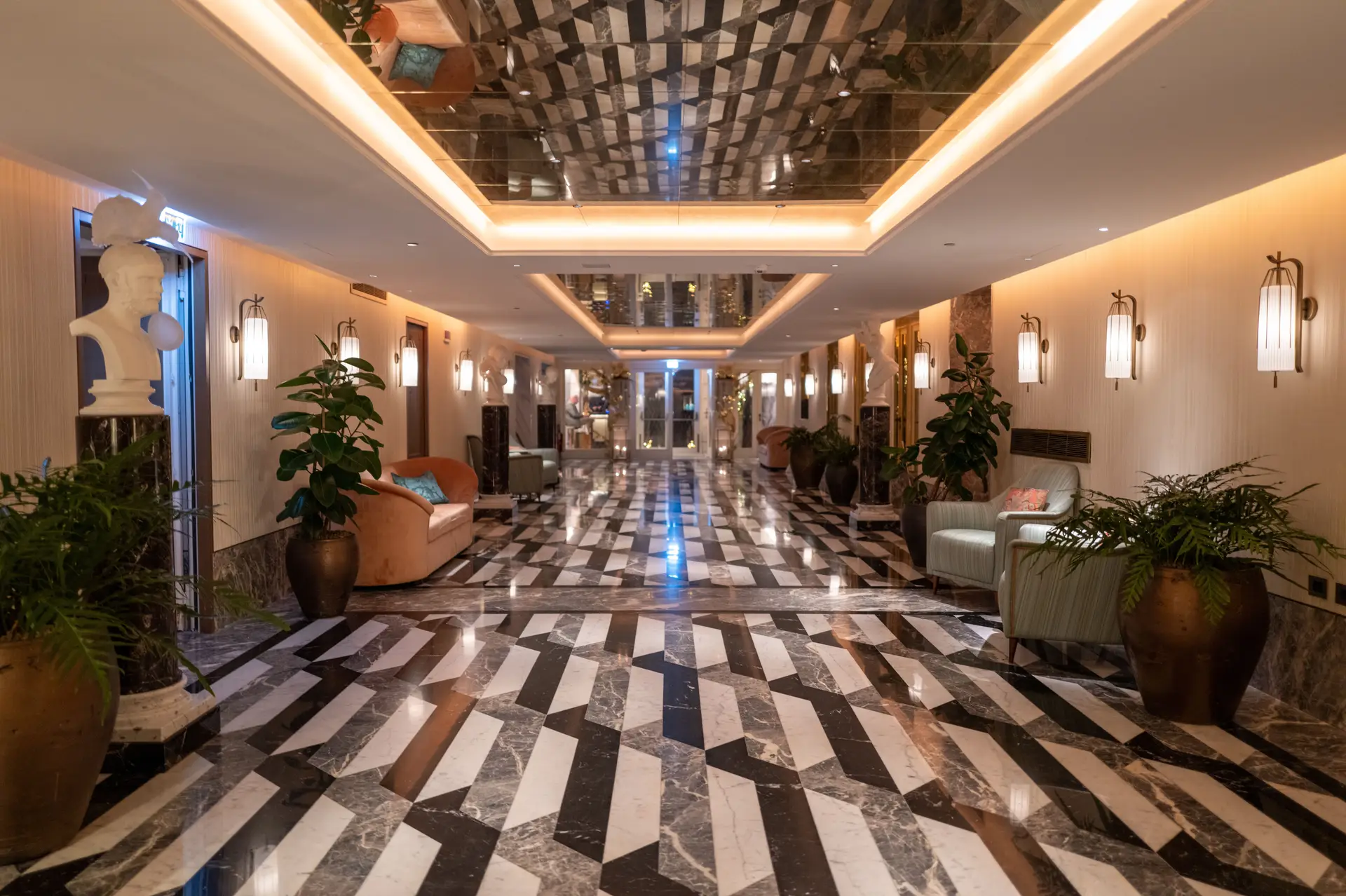Luxuriöses Hotelzimmer Interieur