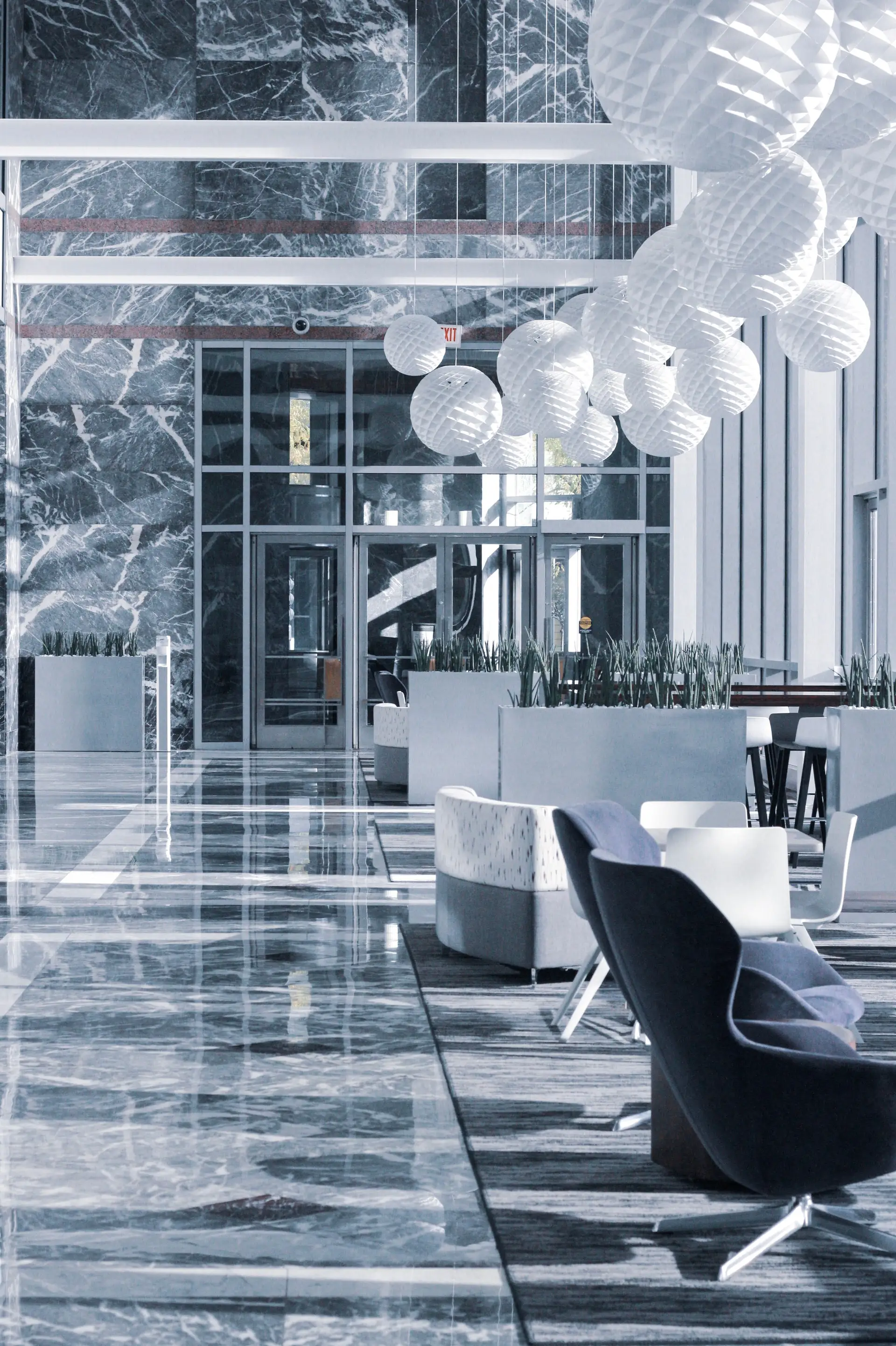 Luxuriöses Hotelzimmer mit elegantem Design
