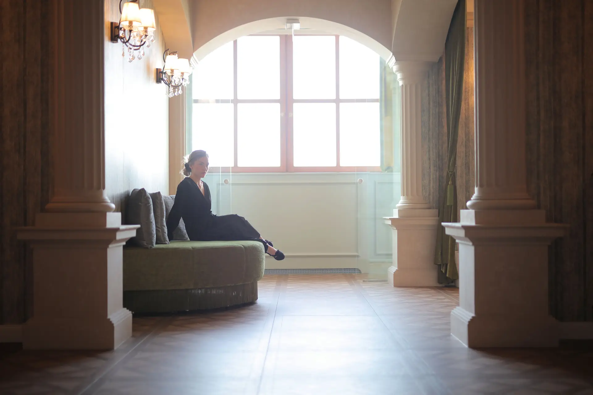 Stilvolle Architektur des Kasino-Hotels